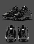 BLACK JORDAN 11 CLEATS