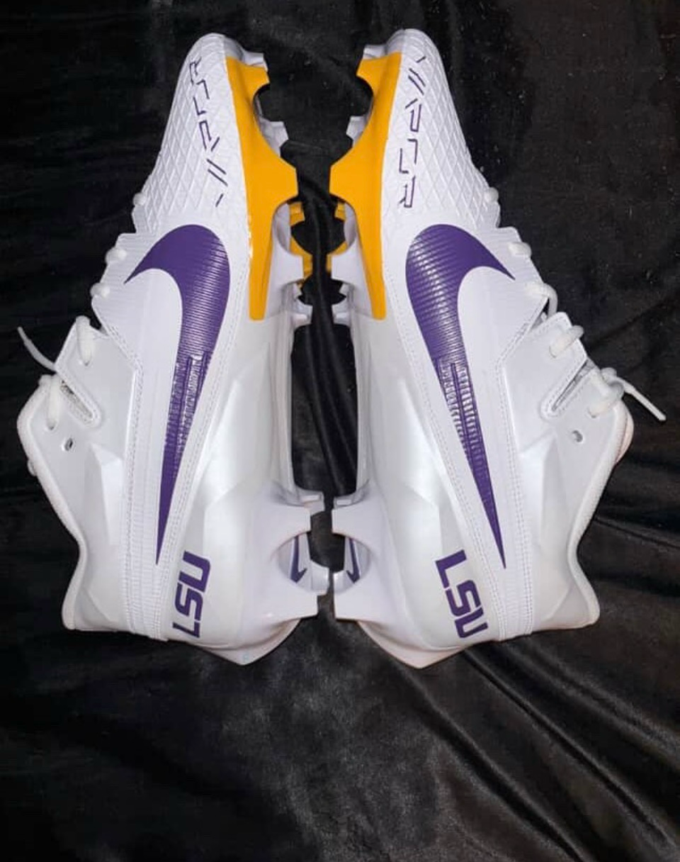 Nike vapor (LSU)Football cleats