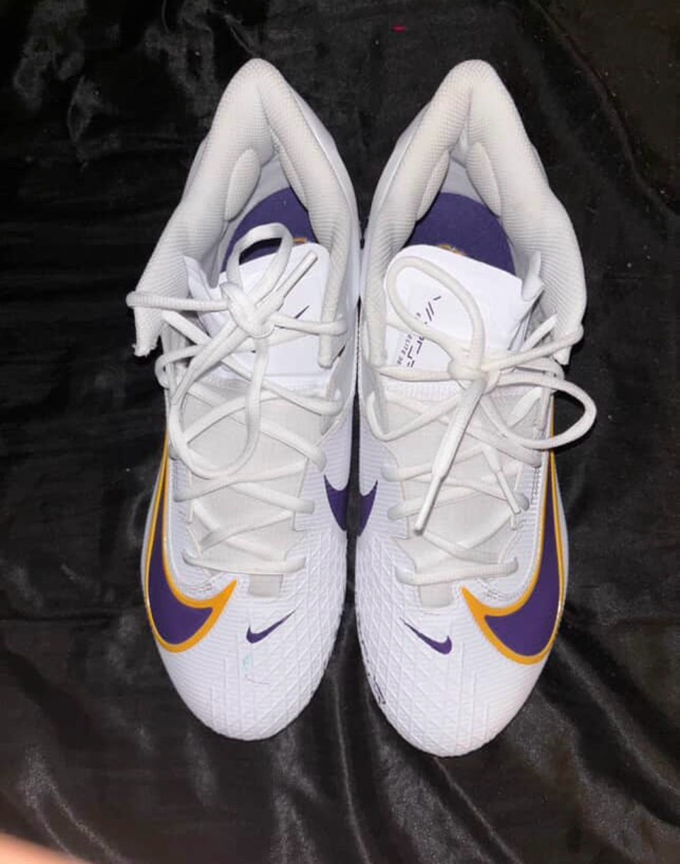 Nike vapor (LSU)Football cleats