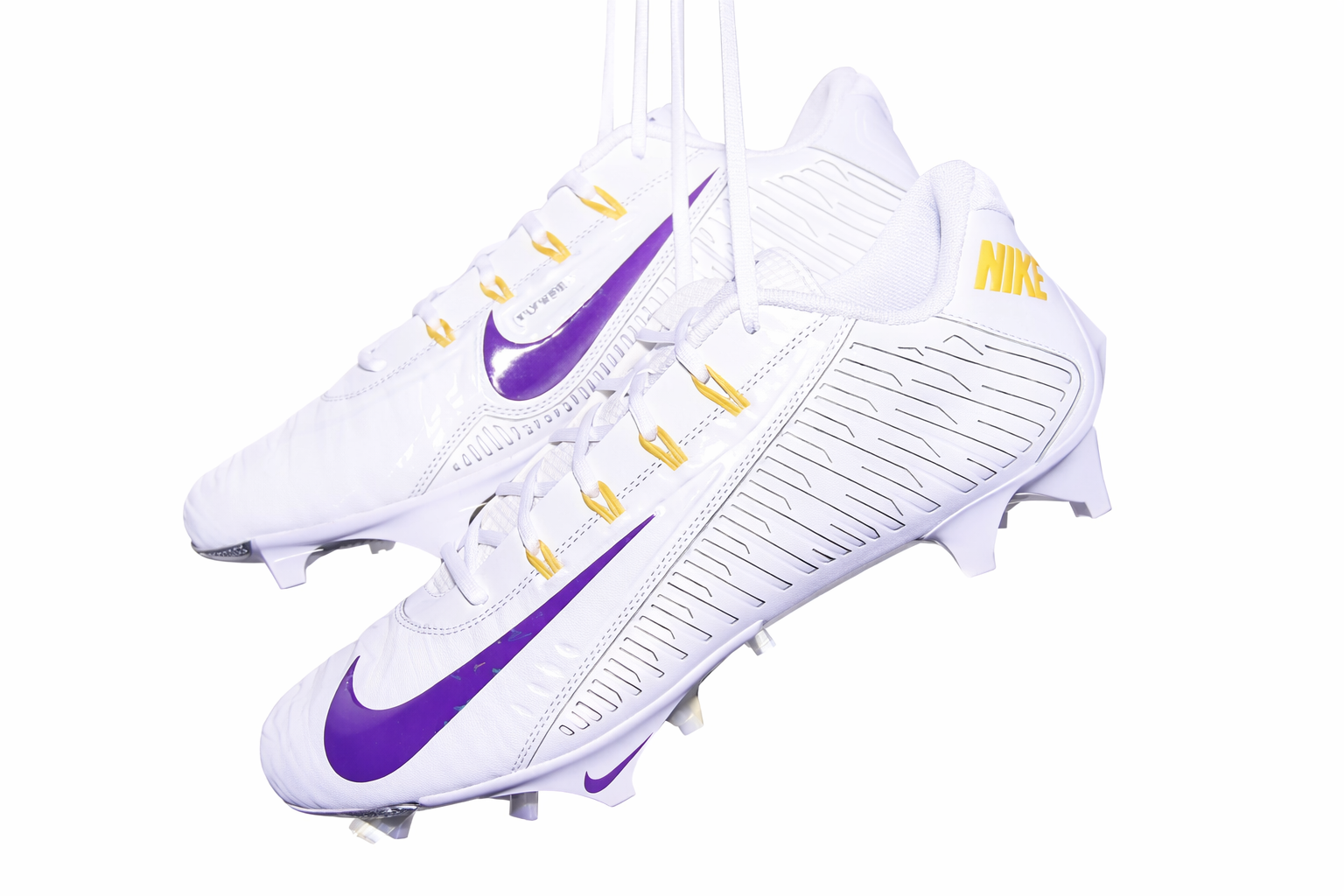 Nike untouchables (lsu) color way football cleats